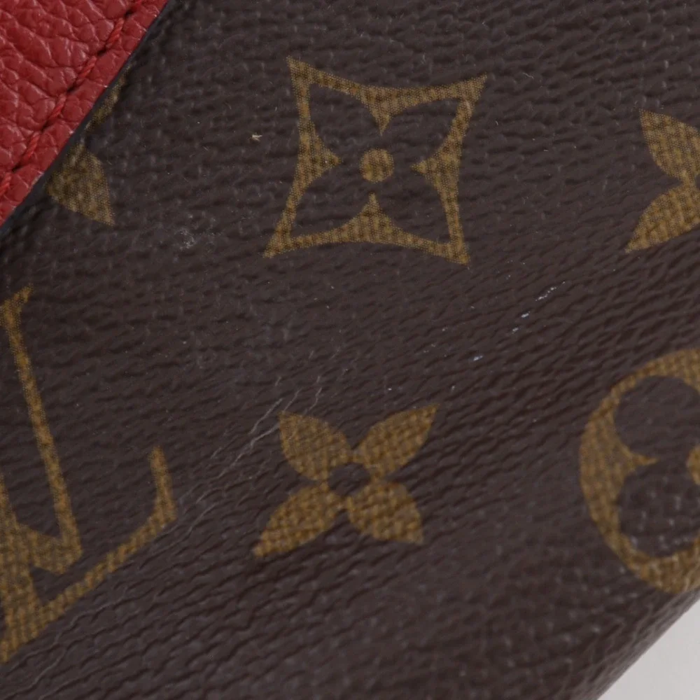 LOUIS VUITTON Authentic Brown Monogram Canvas Shoulder Bag